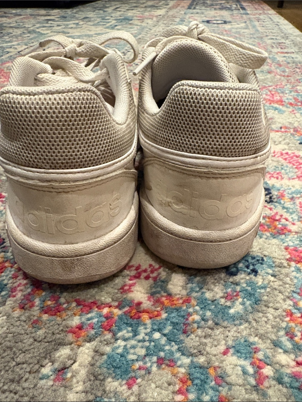 adidas White Kids' Low-Top Sneakers - Picture 3 of 6